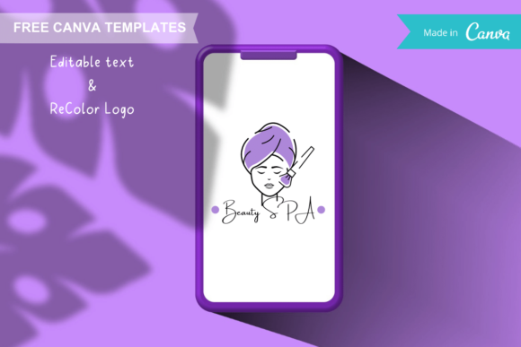 Download Canva Logo Templates - Face Treatment - Premium Bundle