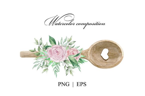 Download Watercolor Baking Logo with Flowers - Baking logo Collection